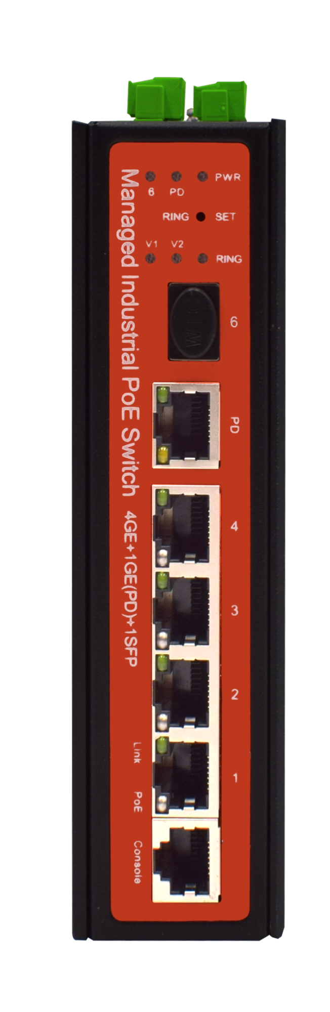 Промышленный управляемый L2 коммутатор Wi-Tek WI-PMS305GF-I